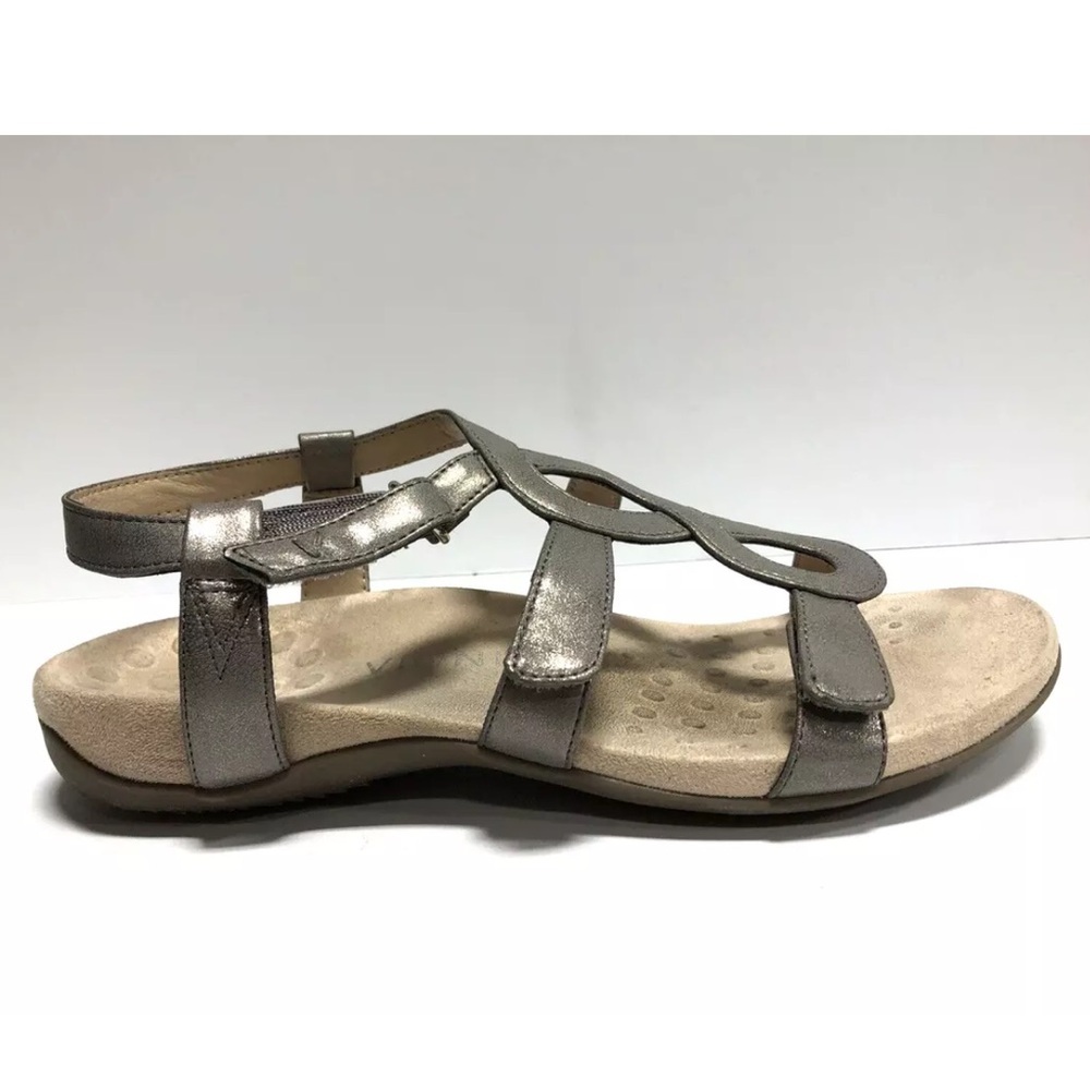 Vionic Women’s Rest Jodie Pewter Strappy Sandals, Size 9 M